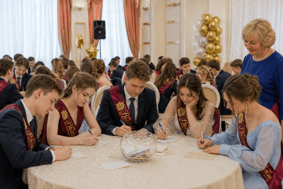 Письмо в будущее на выпускном