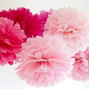 бумажные помпоны своими руками